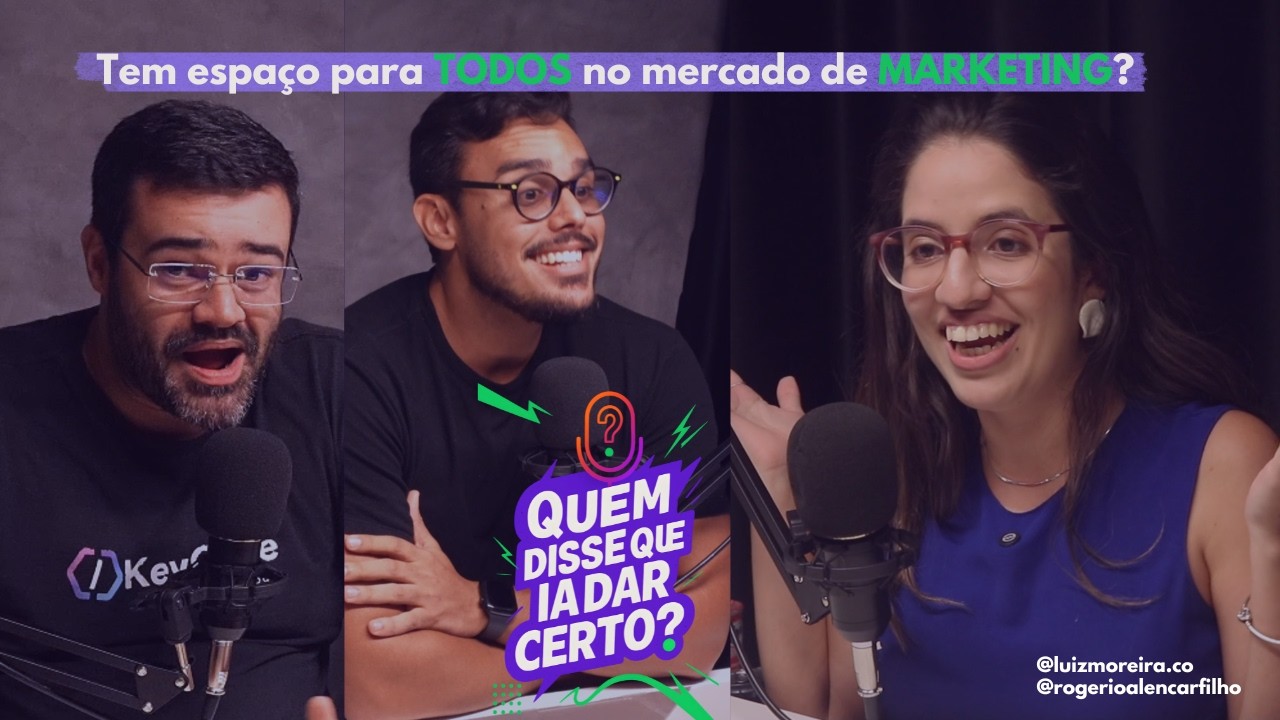 Capa do episódio T1E9 — Tem espaço para todos no mercado de marketing? Isabela Pernambuco